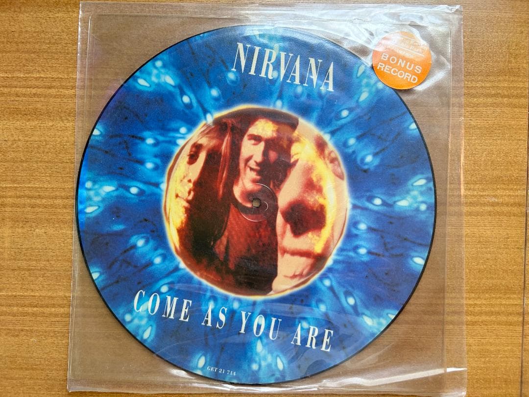 NIRVANA Come As You Are レコード