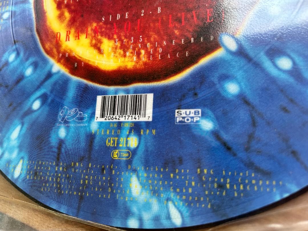 NIRVANA Come As You Are レコード