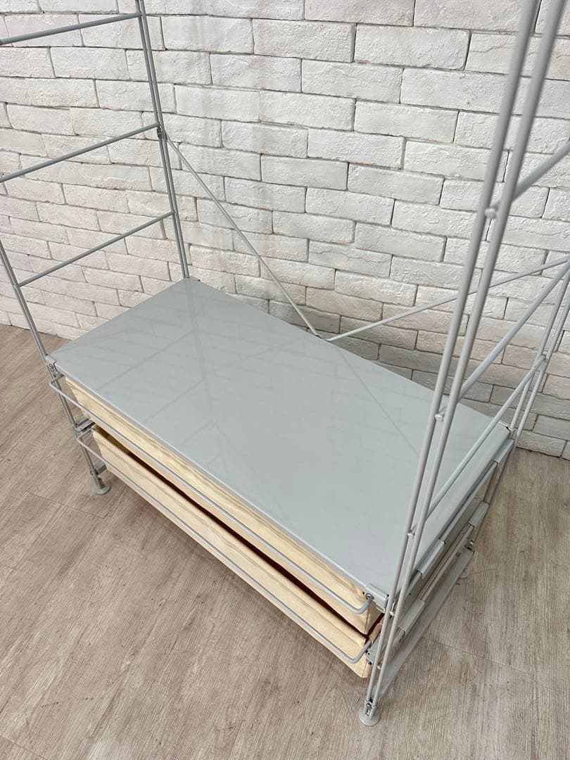 【東京都内23区配送無料】無印良品　ワードローブ　衣装　ハンガー　シェルフ　棚