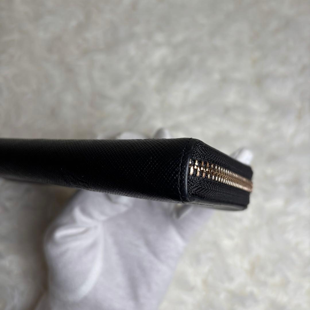 ✨超美品　Paul Smith ラウンドファスナー　長財布 レザーブラック