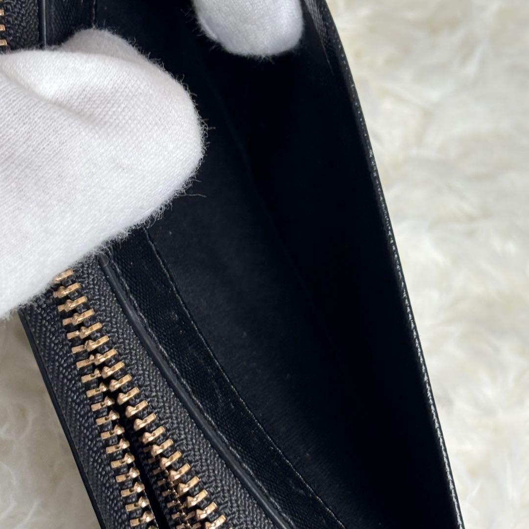 ✨超美品　Paul Smith ラウンドファスナー　長財布 レザーブラック