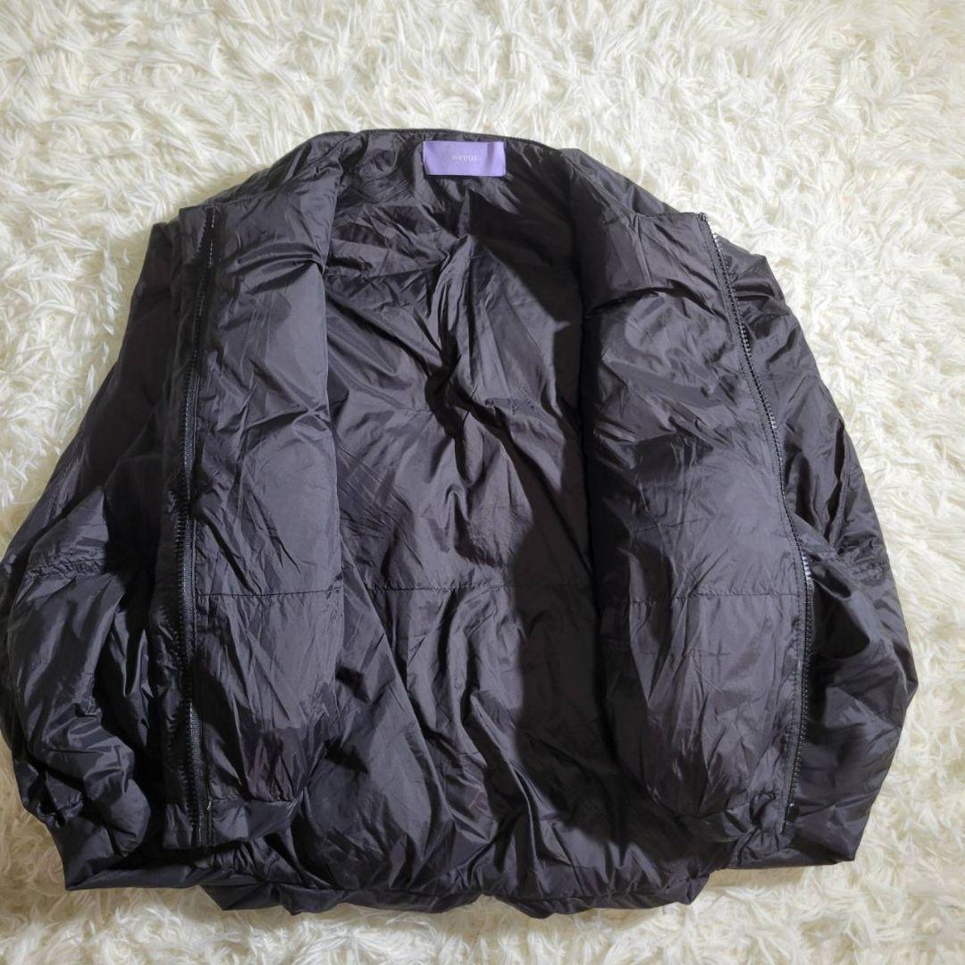 完売品・美品☆wee9s　エッグショートダウンベスト　黒　ダック