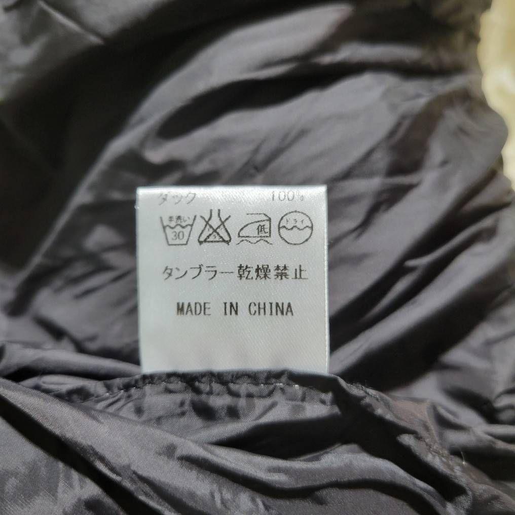 完売品・美品☆wee9s　エッグショートダウンベスト　黒　ダック