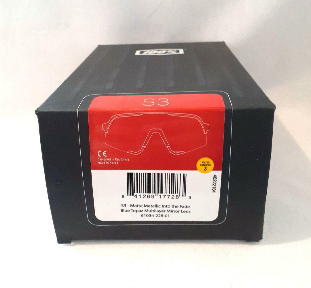 100% S3 ブルートパーズ ワンハンドレッド サングラス