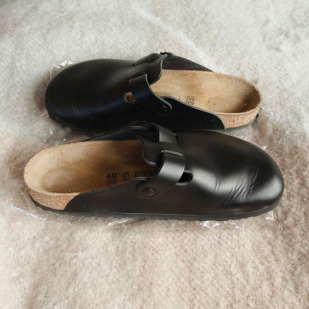 Birkenstock ボストン　サンダル　レザー　40