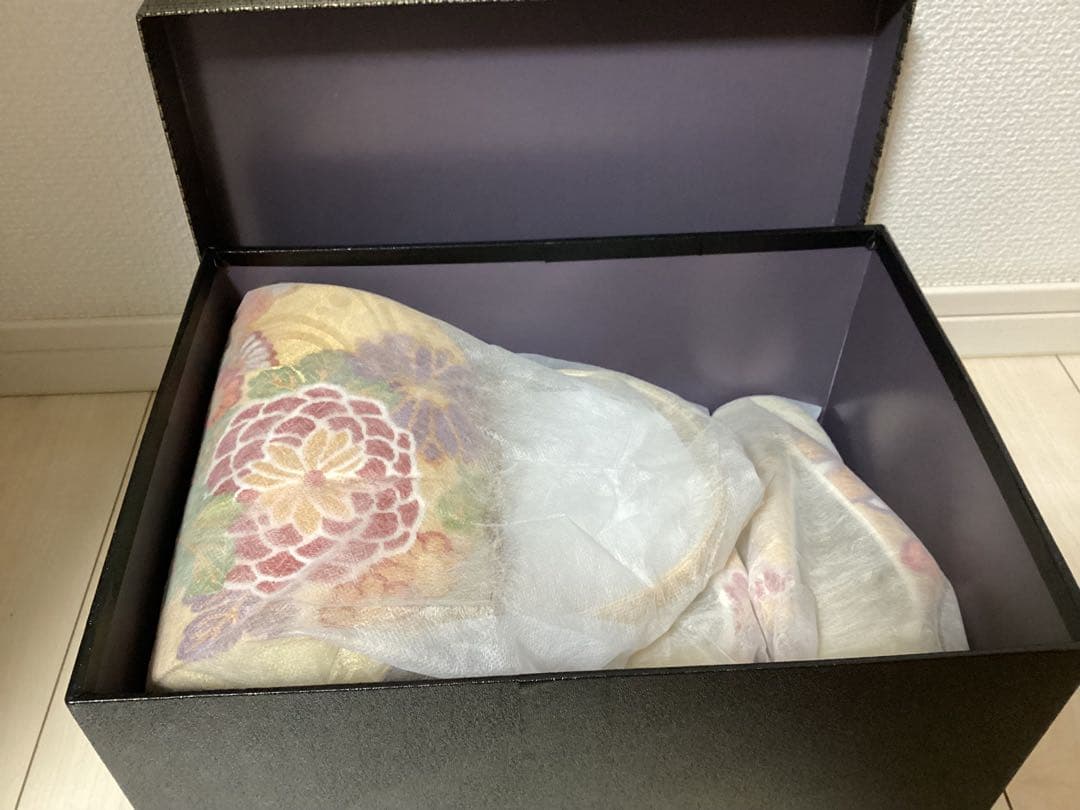 新品 ❁⃘*.世美庵 Ｌサイズ 正絹帯地 高級草履バッグセット 日本製 三枚芯