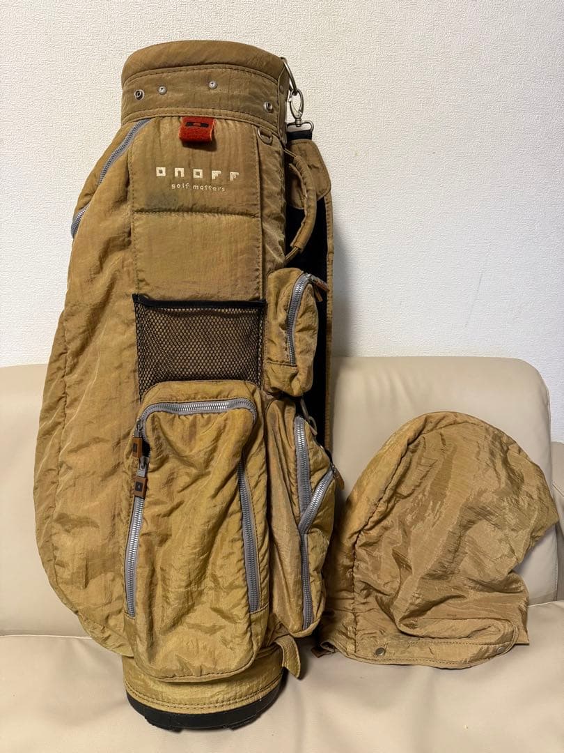 【送料込み】廃盤希少　大人気　オノフ　ONOFF キャディバッグ 一点物