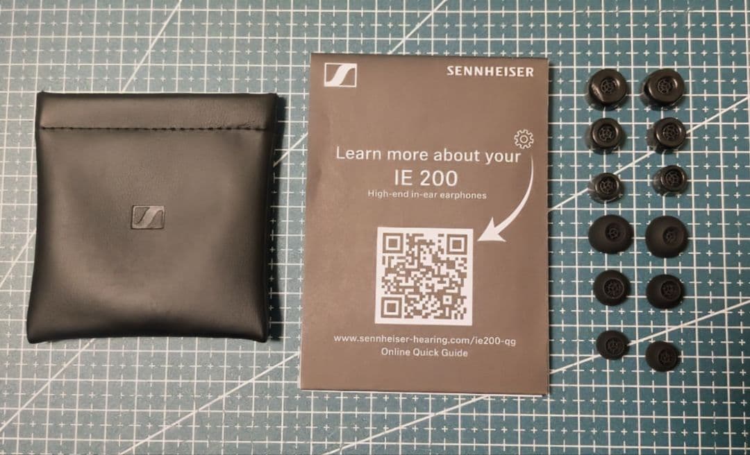 【美品】Sennheiser IE 200 有線 モニターイヤホン