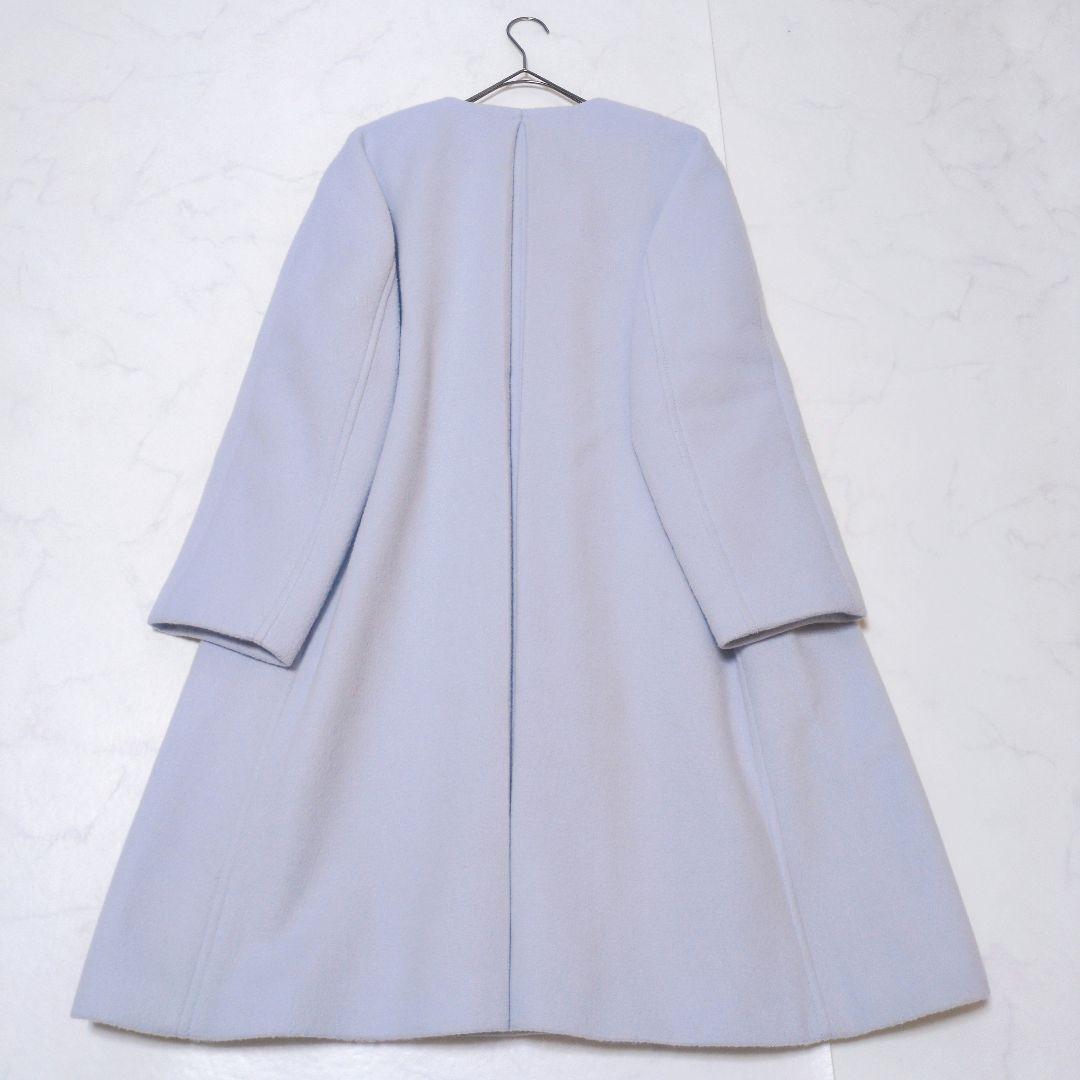 DES PRES✨️ウールノーカラーコート Aライン 美シルエット❁⃘*