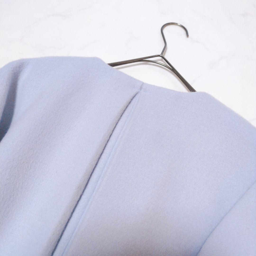 DES PRES✨️ウールノーカラーコート Aライン 美シルエット❁⃘*