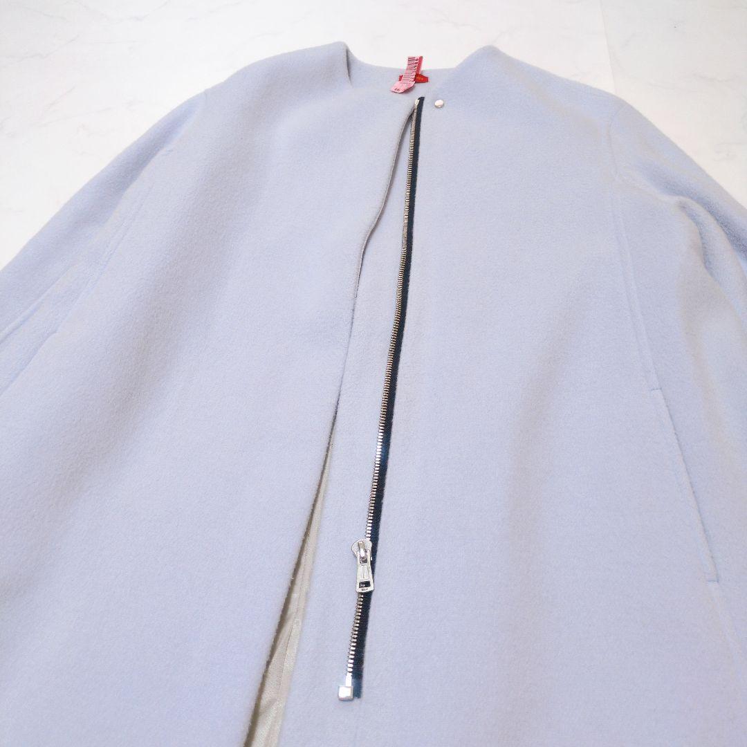 DES PRES✨️ウールノーカラーコート Aライン 美シルエット❁⃘*