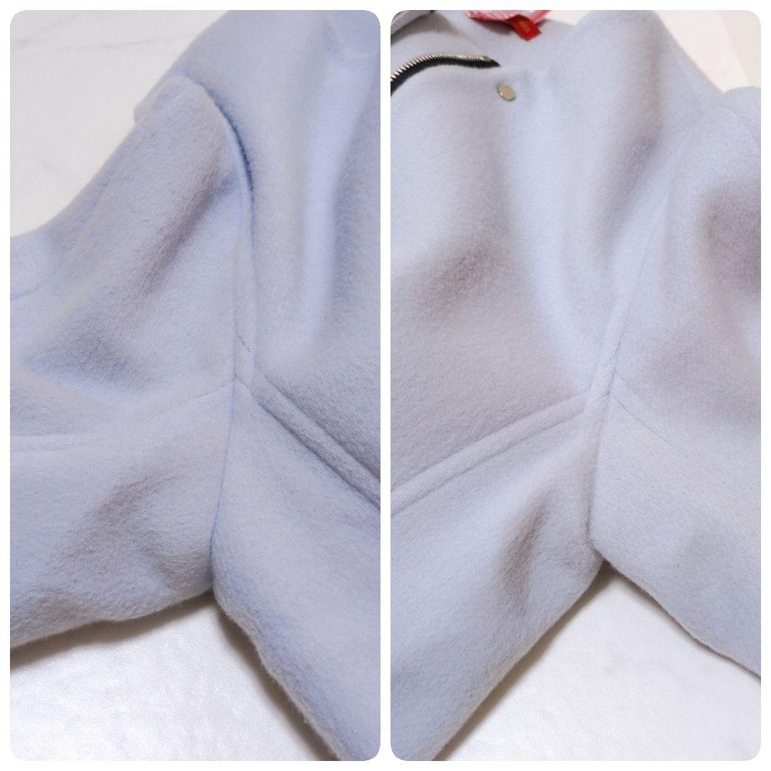 DES PRES✨️ウールノーカラーコート Aライン 美シルエット❁⃘*