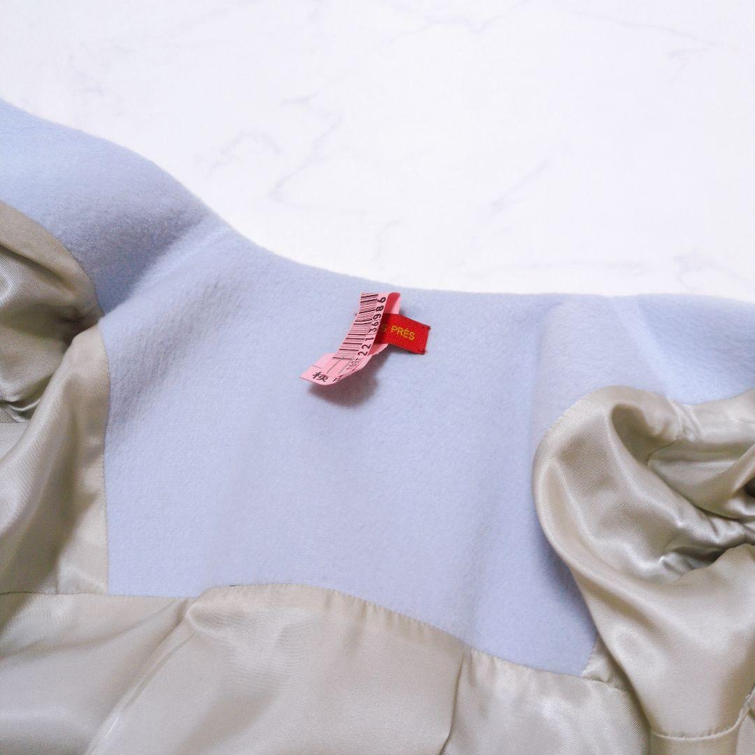 DES PRES✨️ウールノーカラーコート Aライン 美シルエット❁⃘*