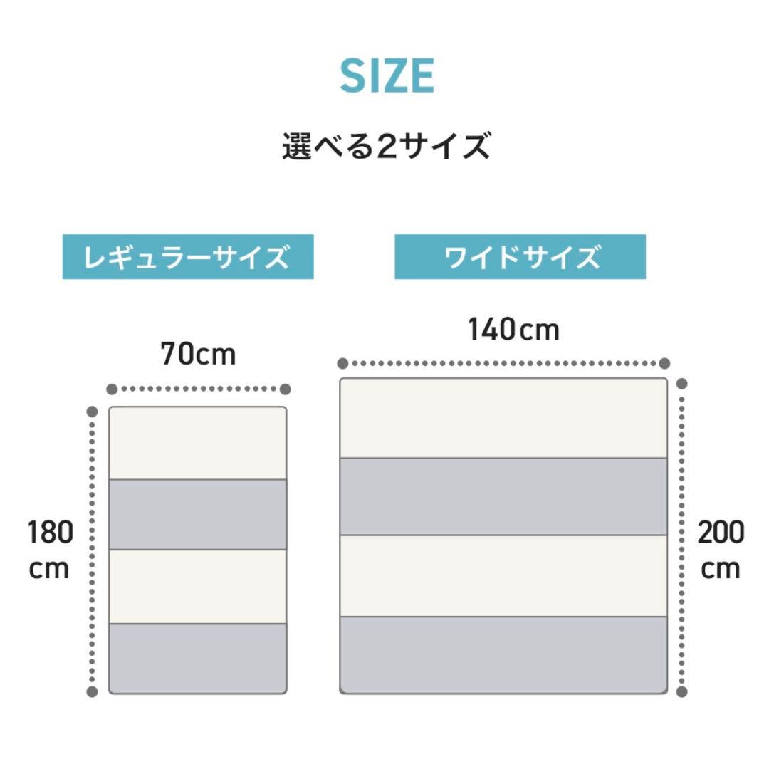 【日本製】ベビープレイマット 折りたたみ 4cm マットレス 140×200