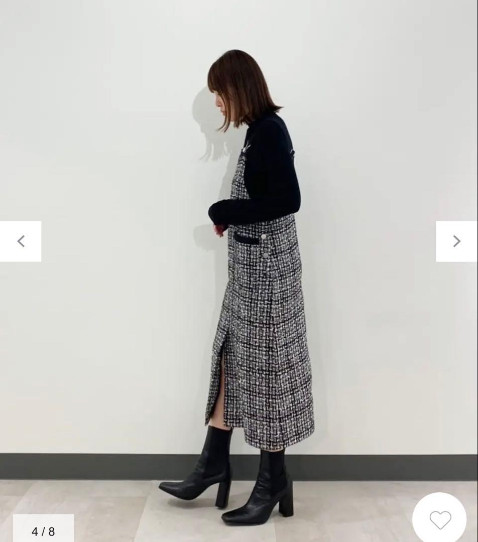 完売！グレースミディツイードジャンパースカート　ダイアグラム　グレースクラス