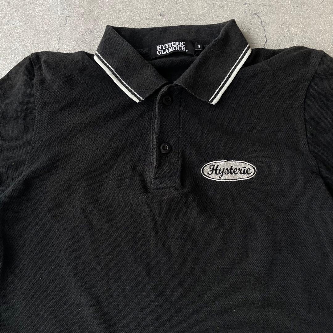 HYSTERIC GLAMOUR ポロシャツ ヒスガール 黒