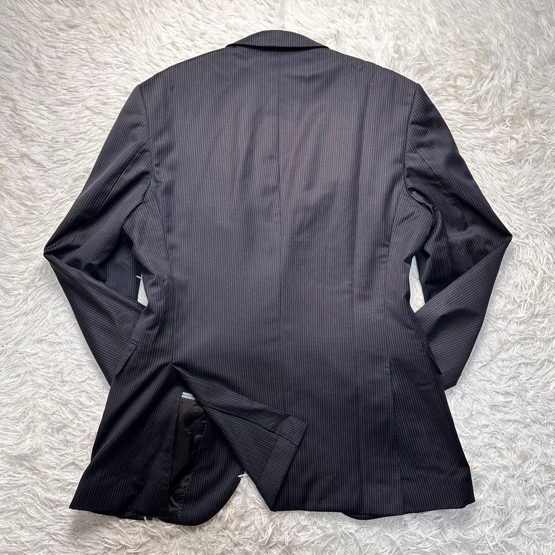 現行 極美品 ポールスミス 3ピース セットアップ ゼニア シルク混 光沢 L