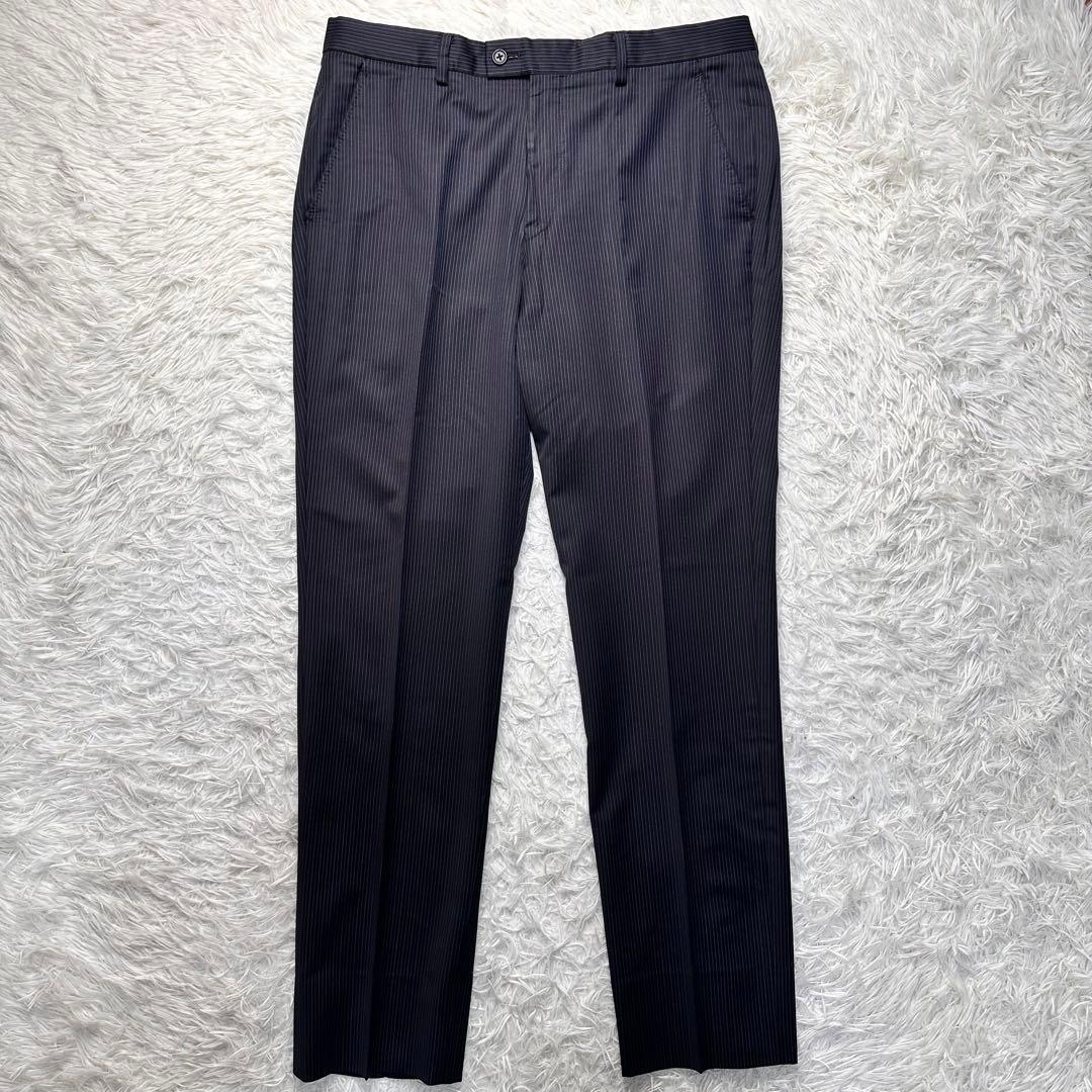 現行 極美品 ポールスミス 3ピース セットアップ ゼニア シルク混 光沢 L