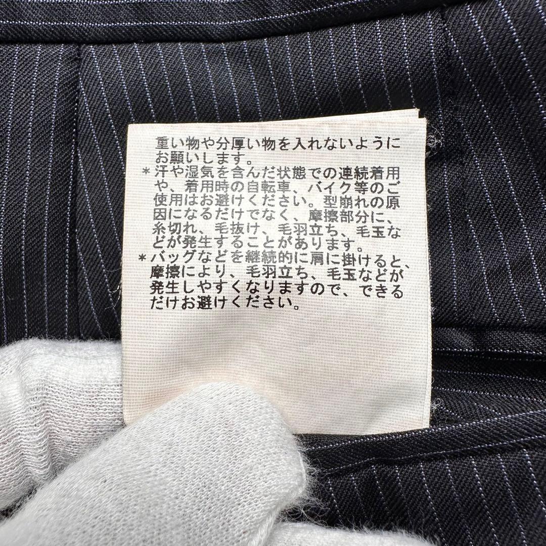 現行 極美品 ポールスミス 3ピース セットアップ ゼニア シルク混 光沢 L