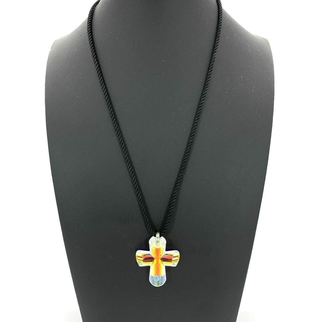 Baccarat　バカラ　ネックレス　エデン　イリゼ　クリア　クロス　十字架