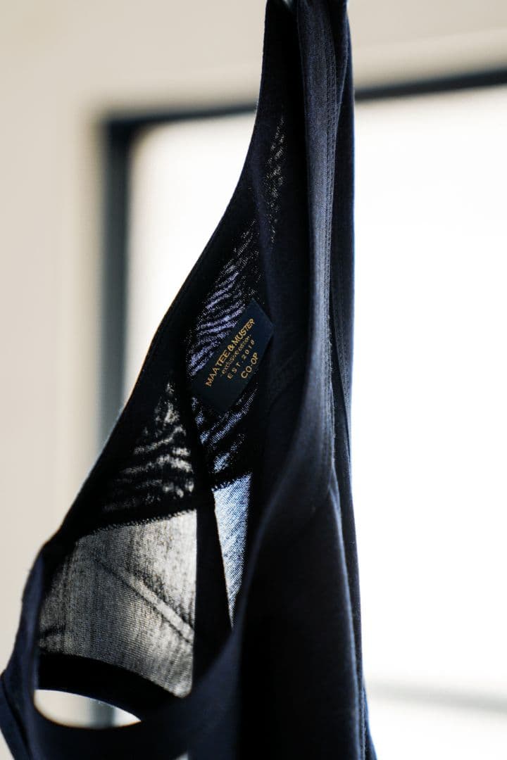 トップス MAATEE&SONS Ex. WASHABLE SILK TANK TOP