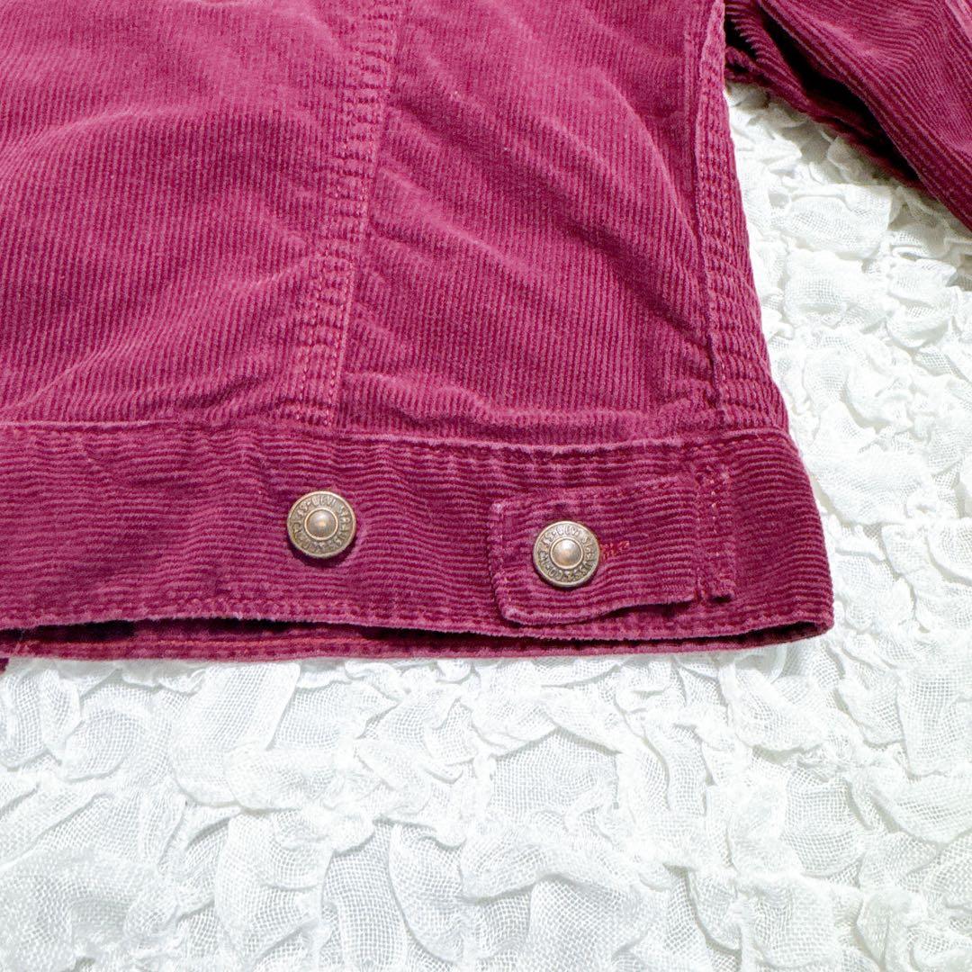 【希少】70s Levi's 70505 USA製　コーデュロイジャケット　赤