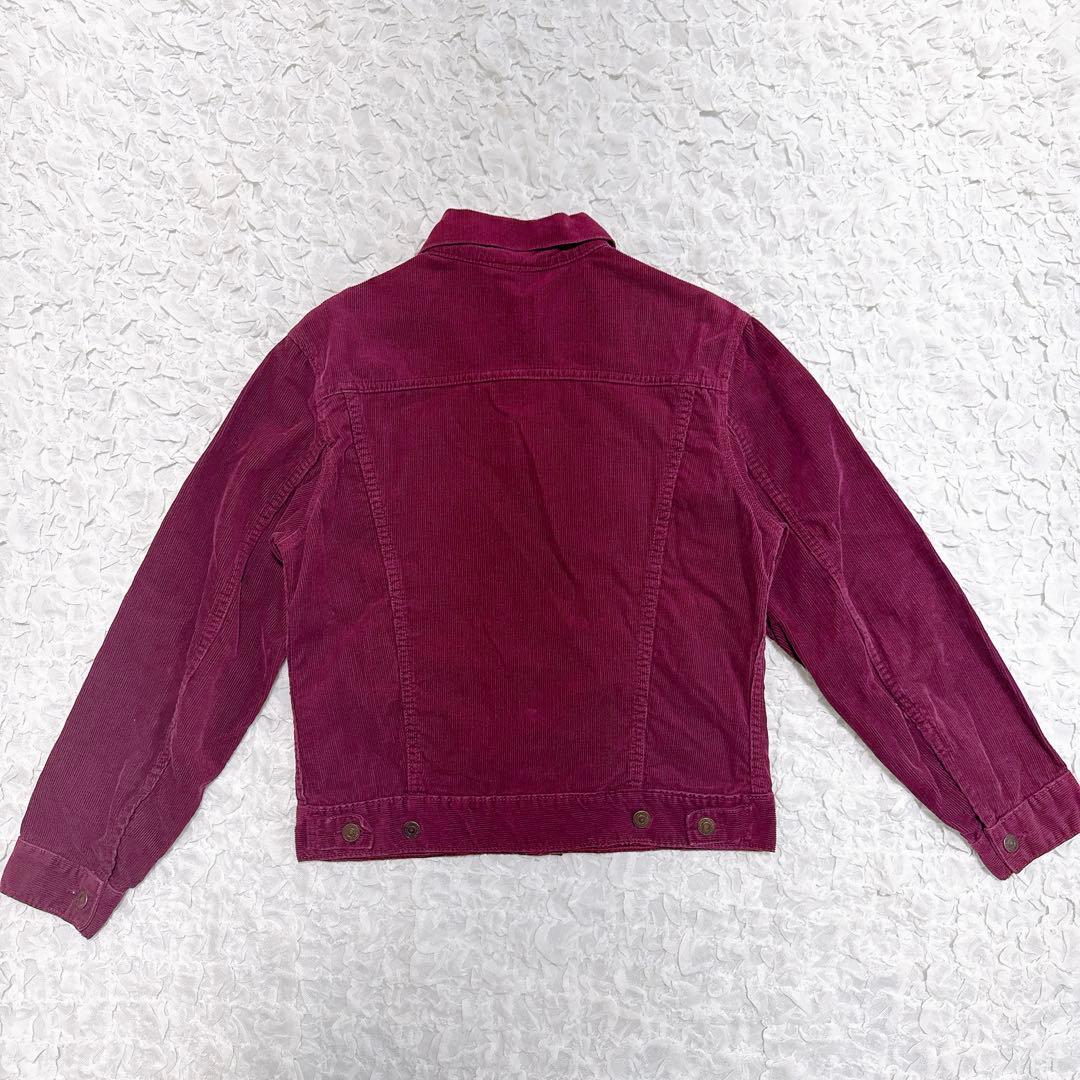 【希少】70s Levi's 70505 USA製　コーデュロイジャケット　赤