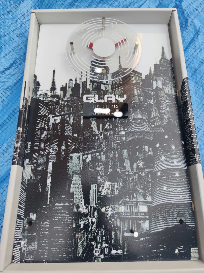 【非売品】レア　GLAY LOVE & THANKS 時計　ノベルティ