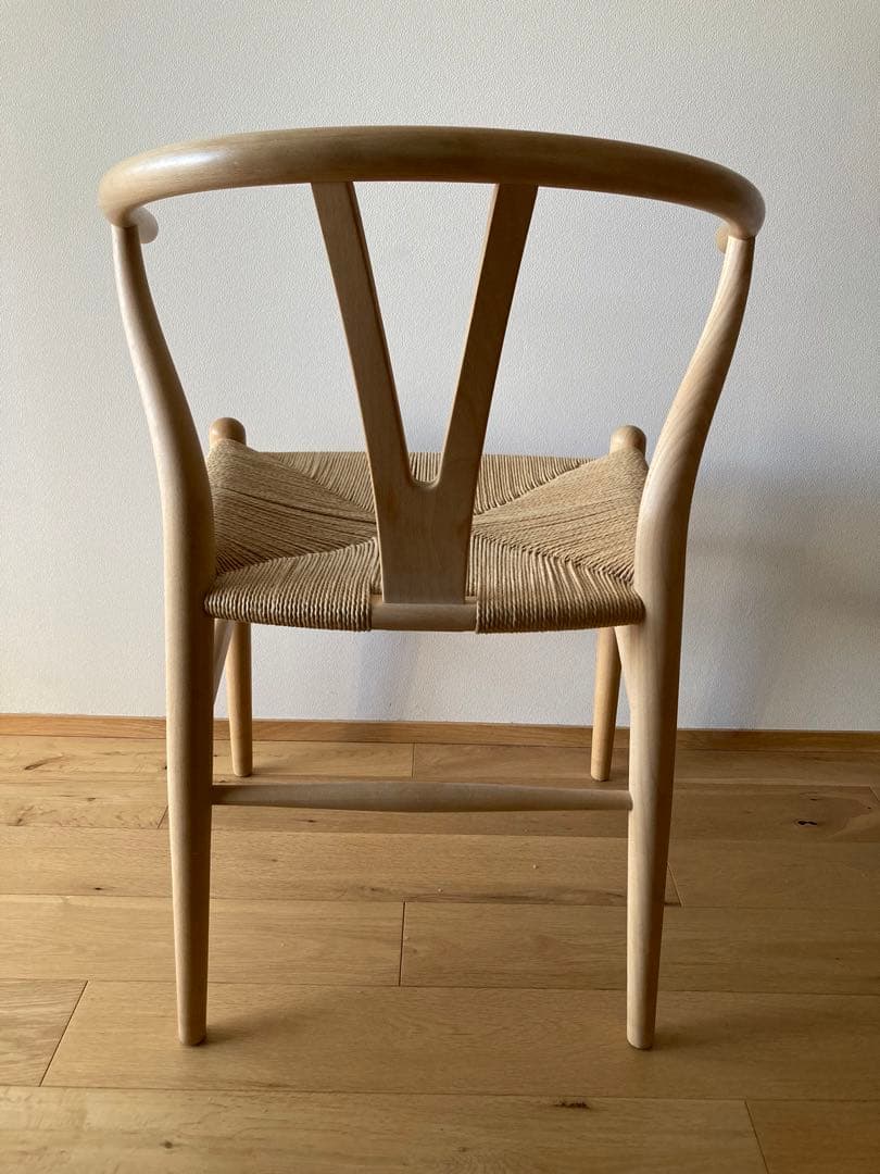 テケテケ　Yチェア ビーチ材 ソープ ①