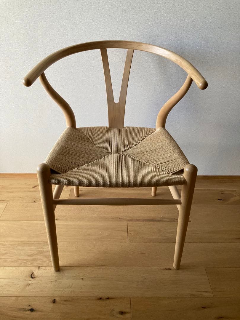 テケテケ　Yチェア ビーチ材 ソープ ①