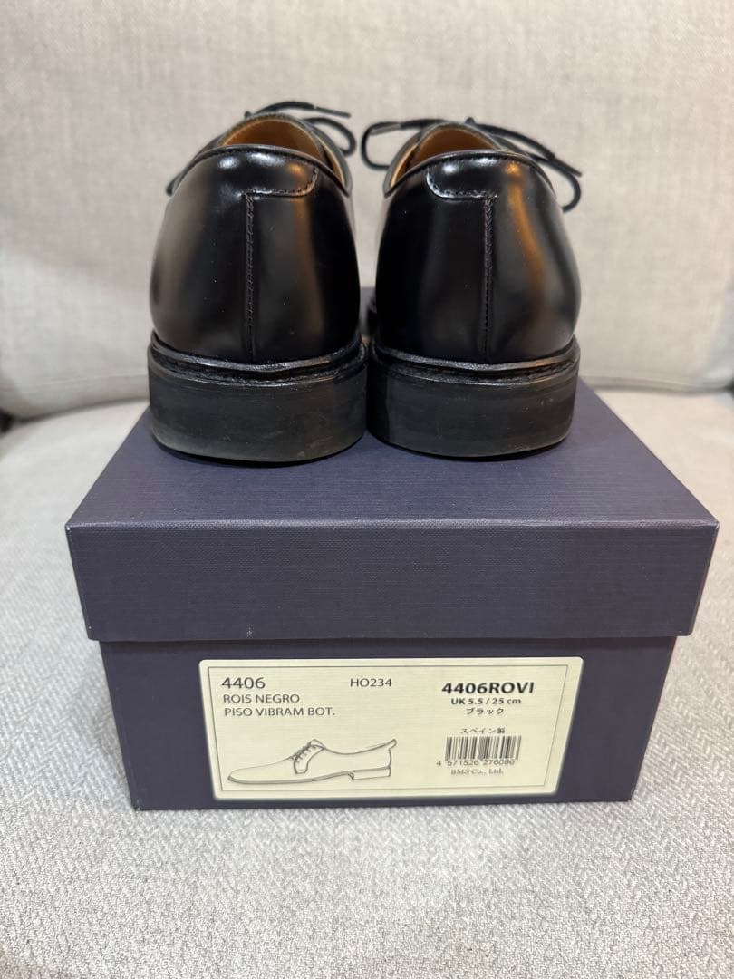 バーウィック　プレーントゥ　4406ROVIBK 25cm