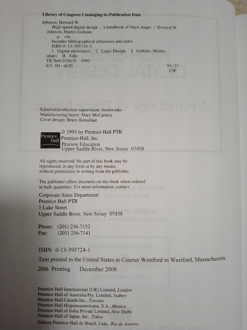 洋書 HIGH-SPEED DIGITAL DESIGN