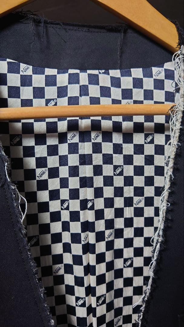 D*D様 NUMBER (NINE) ノーカラージャケット　サイズ4　ナンバーナ