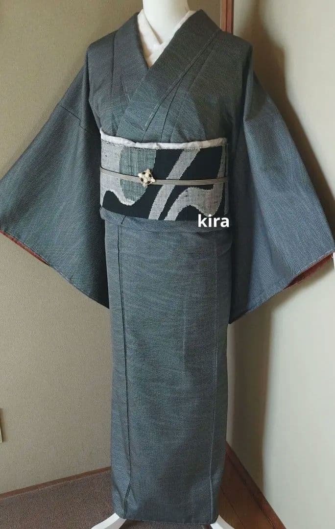 正絹　未着用西陣お召し着物