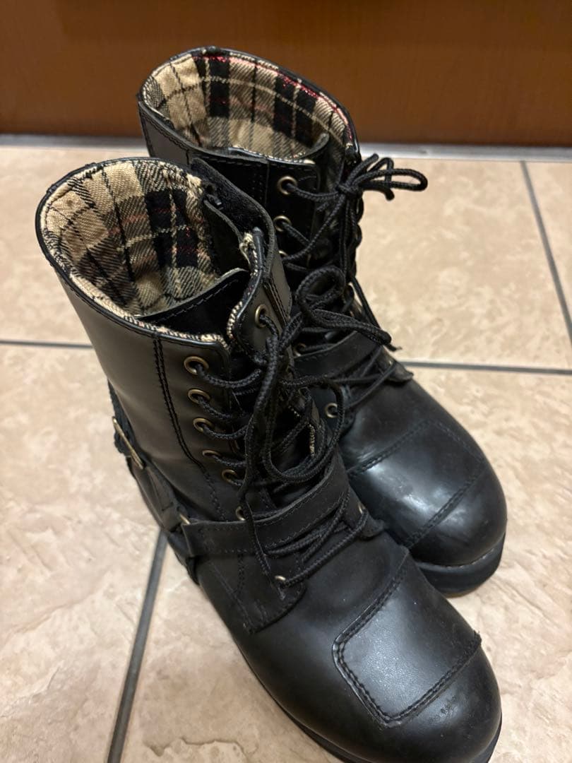 ワイルドウィング　ブーツ　バイク　24.5cm