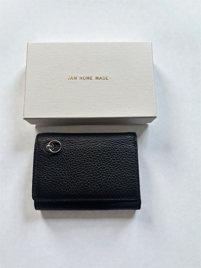 JAM  MADE ブラック 三つ折り財布