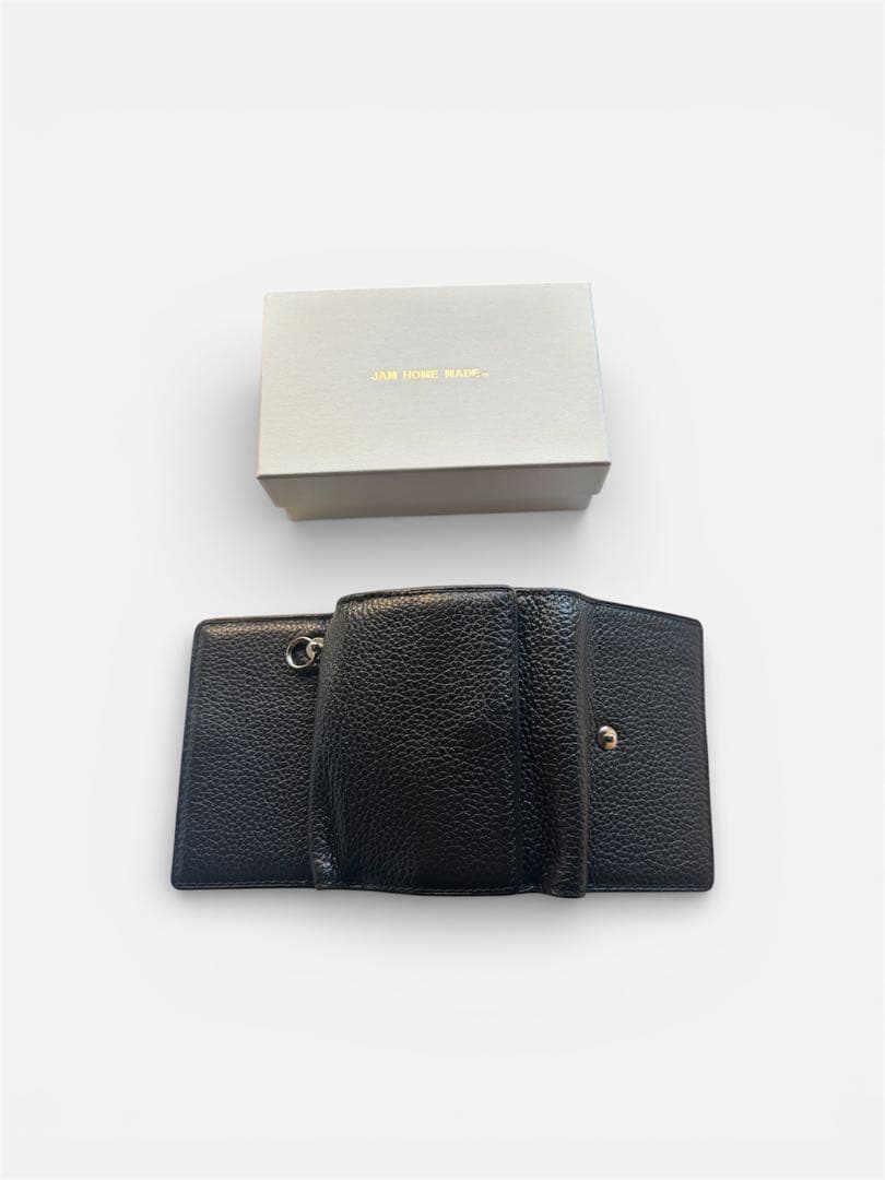 JAM  MADE ブラック 三つ折り財布