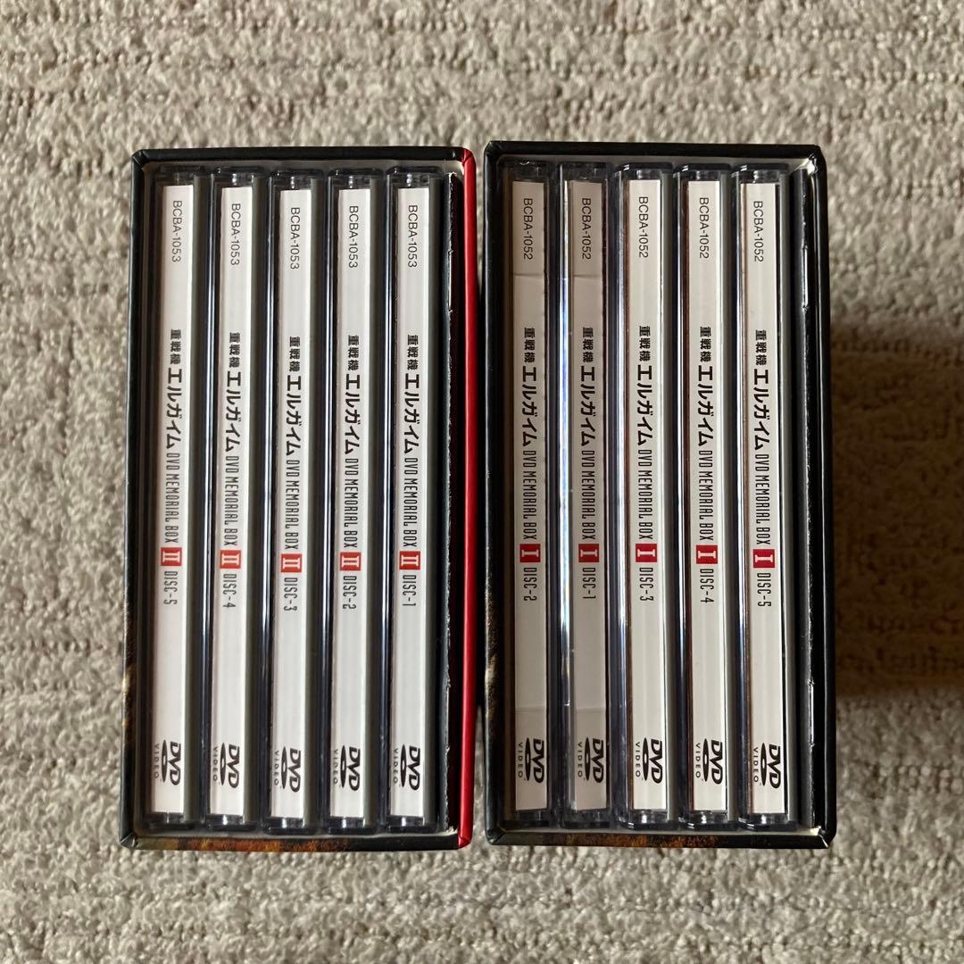 重戦機エルガイム DVD MEMORIAL BOX Ⅰ、Ⅱセット