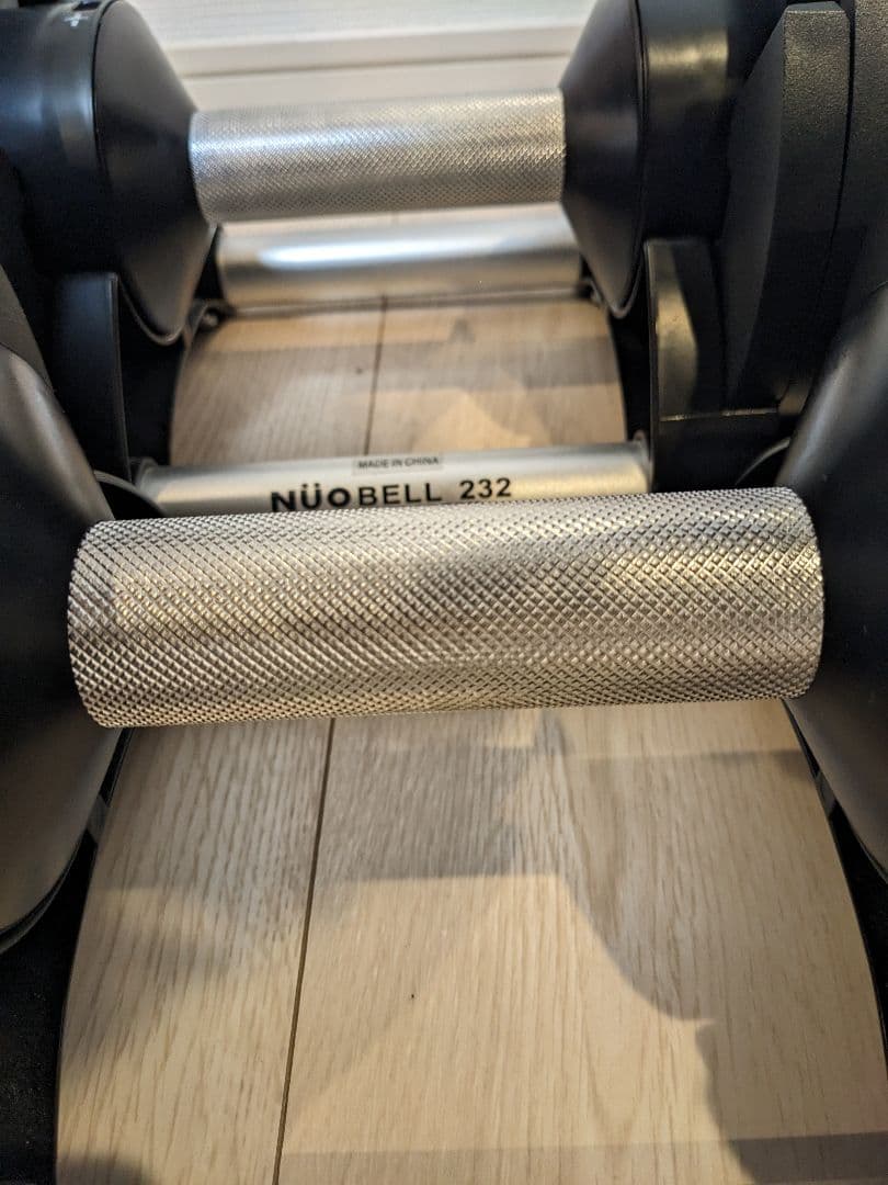 ②FLEXBELL 32kg 2kg刻み NÜOBELL 可変式ダンベル