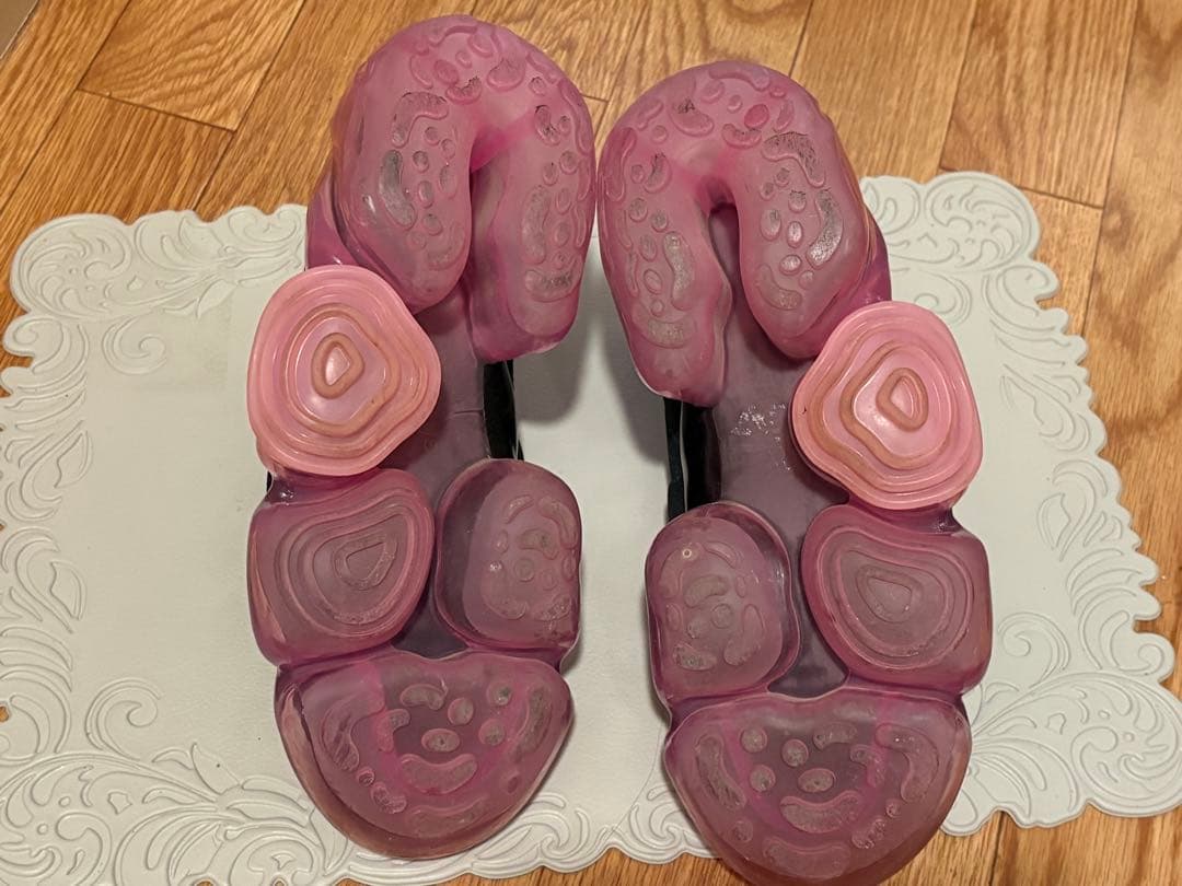 grounds グラウンズ MOOPIE BLACK ×PINK レア ピンク