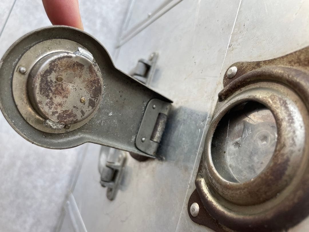 【専用】ヴィンテージ アルミトランク 大型トランク ジュラルミン