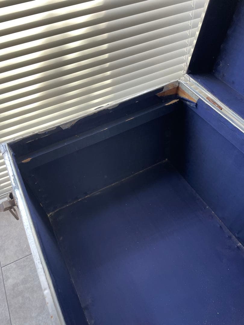 【専用】ヴィンテージ アルミトランク 大型トランク ジュラルミン