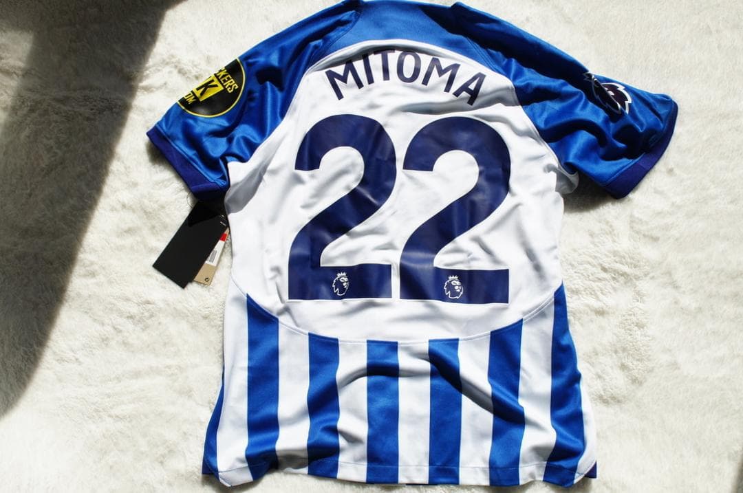 ブライトン 三笘薫 未使用タグ付き ユニフォーム 三苫薫