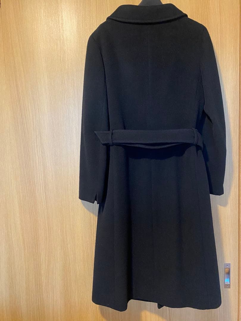 49AV. junko shimada ミンクファー襟 アンゴラロングコート