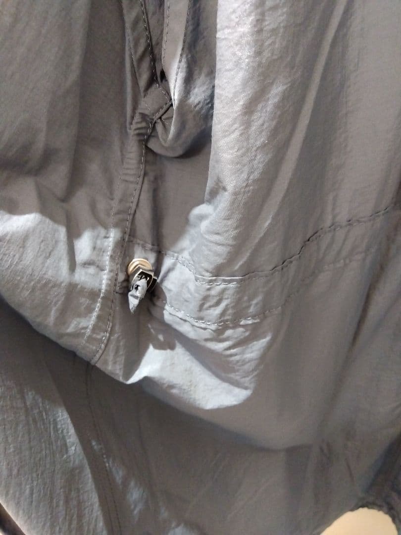 新品タグ付　MORABITO BLANC トレンチコートブルー グレー 38