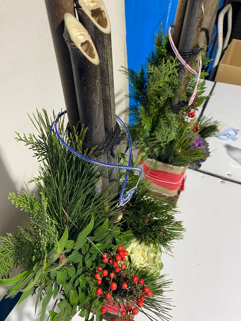 けんたページ　門松用笑竹　別寸品