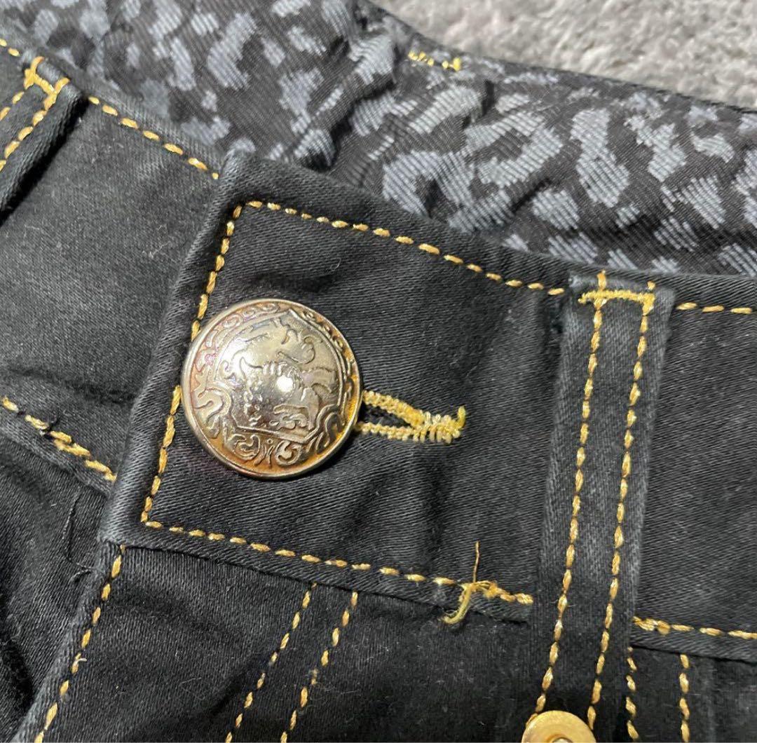 d.i.a ダイヤ　サイドリング　金具　豹柄　レオパード　26 y2k ギャル