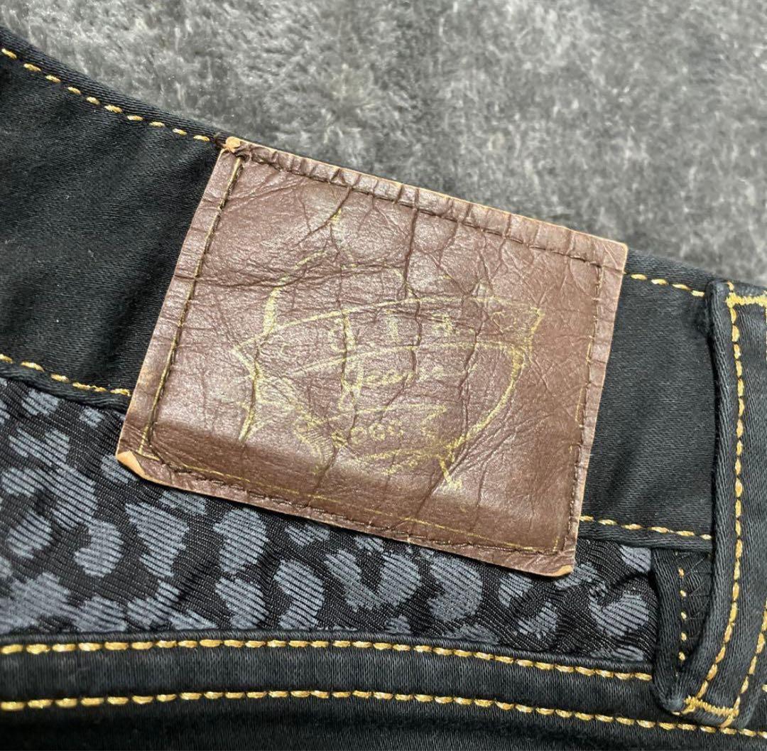 d.i.a ダイヤ　サイドリング　金具　豹柄　レオパード　26 y2k ギャル