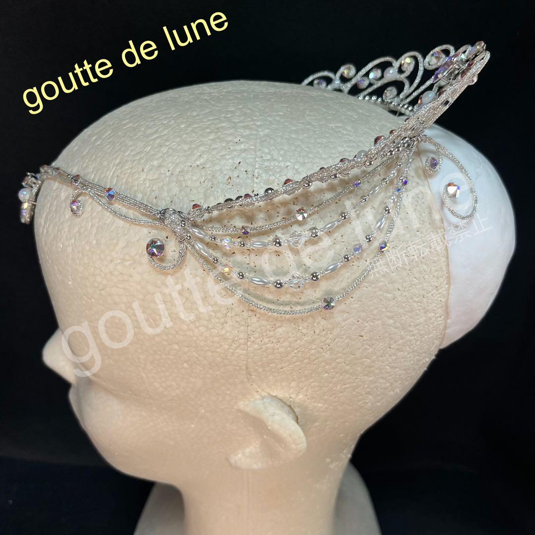 シルバーのサークルティアラ＊バレエティアラ(No.287)