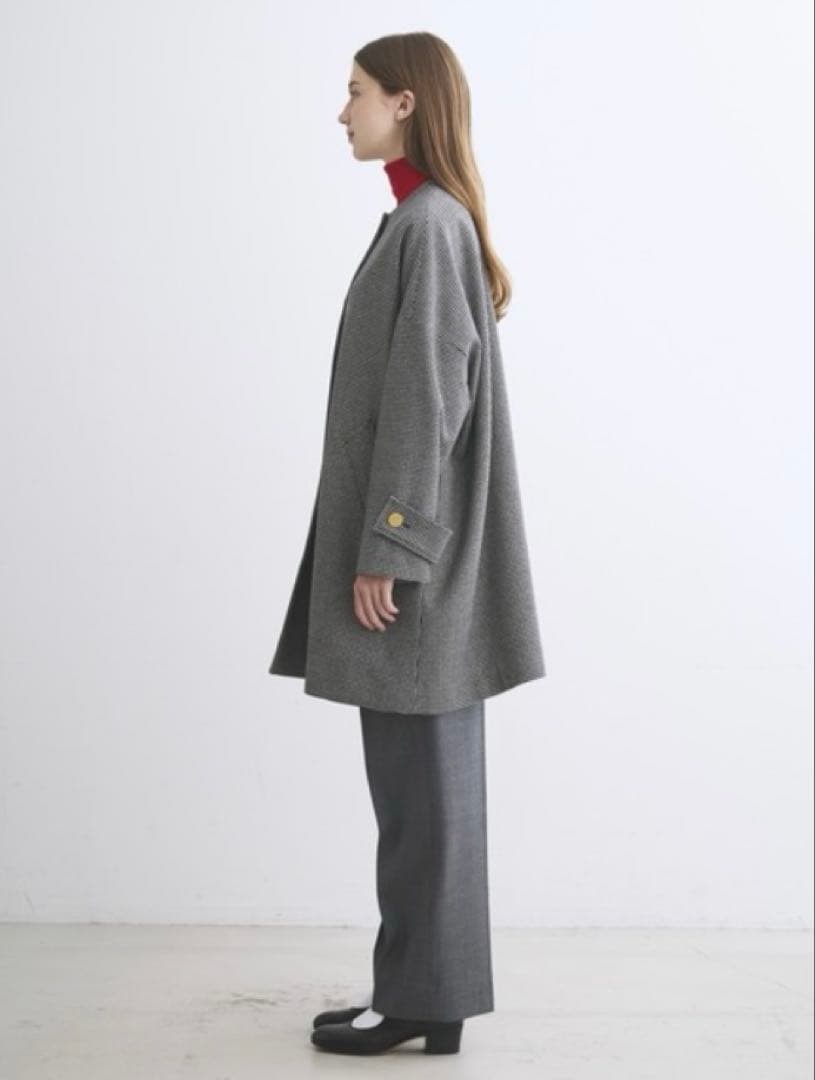 【新品・未使用✨】トラディショナルウェザーウェアMALTONノーカラーコート